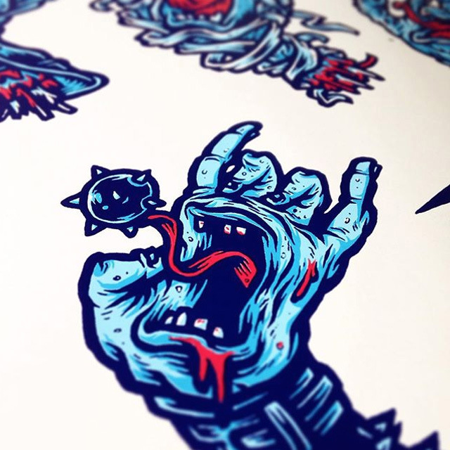 santa cruz skateboards mr gauky graphic illustrator designer